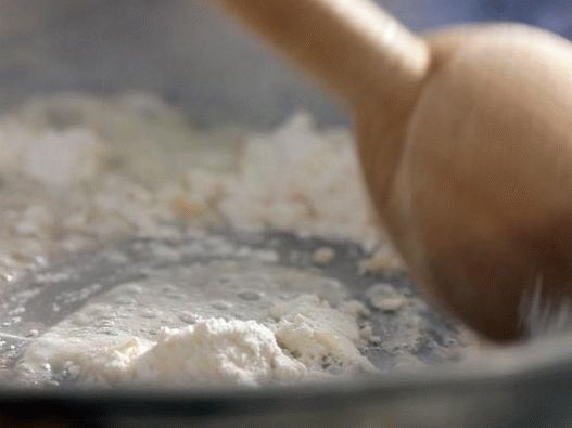 Step 2: mix the flour and butter
