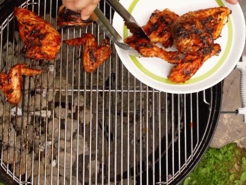 Grilled chicken baked, and ready to serve!