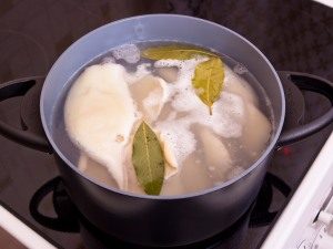 Squid with mayonnaise