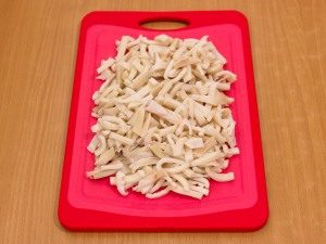 Squid with mayonnaise
