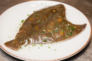 Grilled flounder