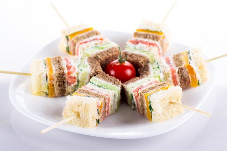Cheddar Cheese Canapes