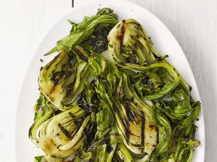 Photo of Grilled Bok Choy Cabbage