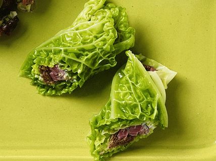 Photo Cabbage rolls with beef