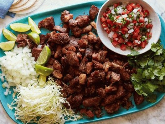 Photo of Karnitas in a slow cooker
