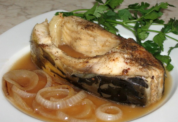 Carp in beer in Czech