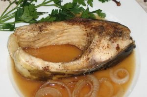Carp in beer in Czech