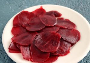Carpaccio with arugula