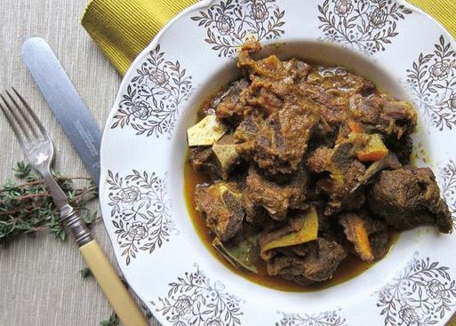 Goat Meat Curry Photo