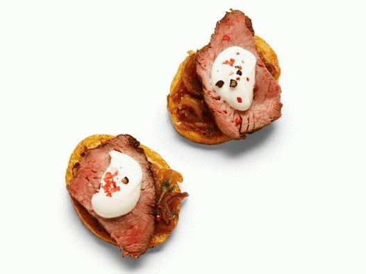 Photo Potato with pepper steak