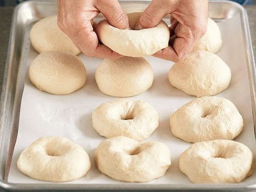 Potato Bagels with Sweet Onions