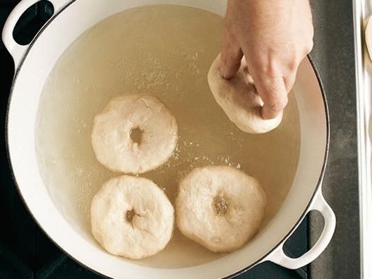 Potato Bagels with Sweet Onions
