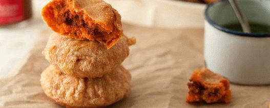 Photo Potato dumplings with meat filling