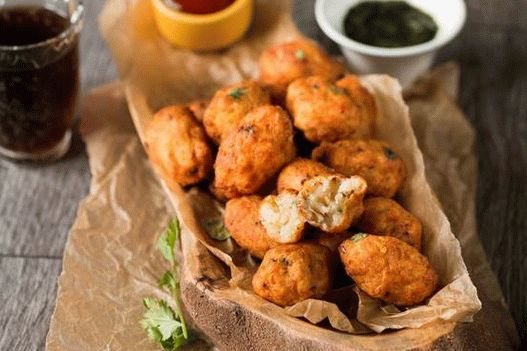 Photo Potato balls at home