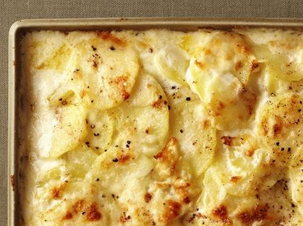 Photo Potato Gratin with four cheeses