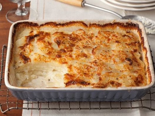 Photo Potato gratin with cheese