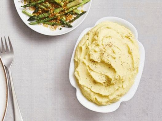 Photo Mashed potatoes with garlic