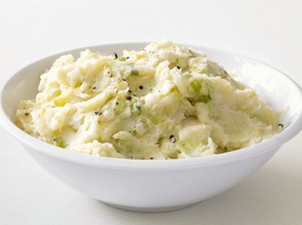 Photo Mashed potatoes with cabbage