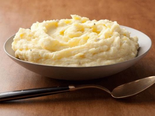 Photo Mashed potatoes with sour cream