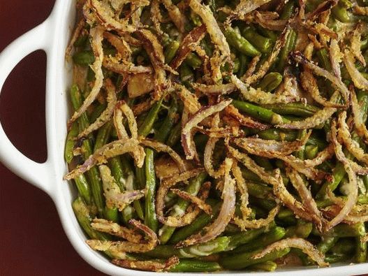 Photo of Casserole (casserole) with green beans