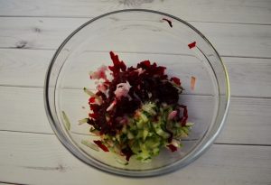 Kefir beetroot soup