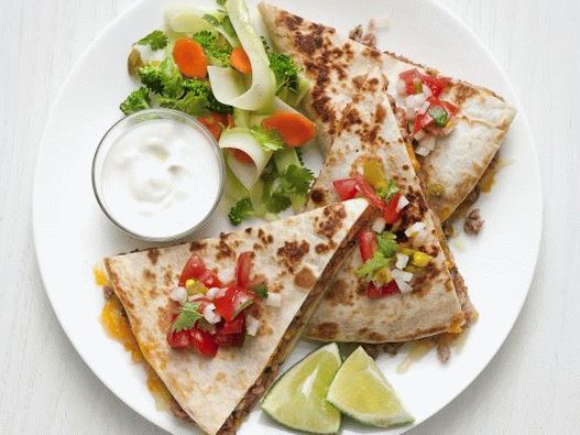 Photo of Quesadilla with broccoli and mitlof