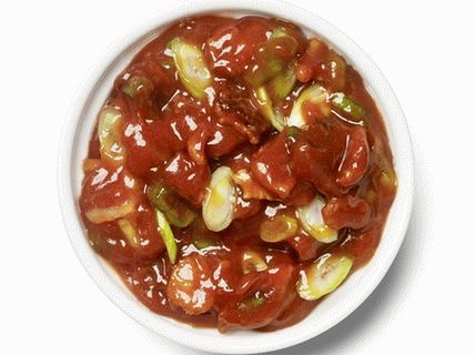 Photo of Ketchup with Bacon and Green Onions