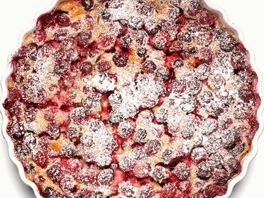 Photo Klafuti with cranberries