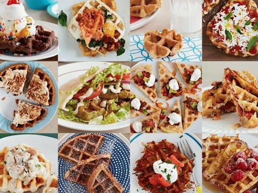 Dish Photography - More Waffle Recipes
