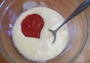 Strawberry biscuit