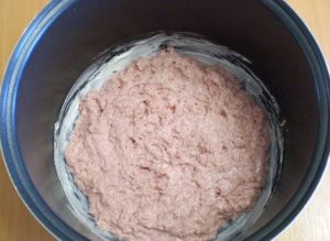 Strawberry biscuit