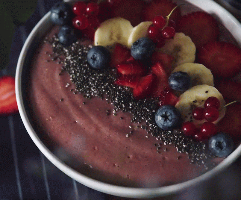 Strawberry Bowl Smoothie