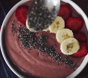 Strawberry Bowl Smoothie