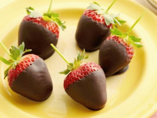 Photo Strawberries in Chocolate