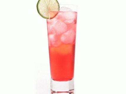 Photo Cranberry vodka with tonic