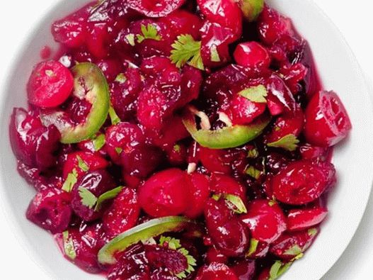 Spicy Salsa with Cranberries