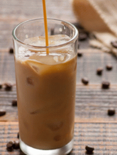 Coffee Shake with Ice Cream