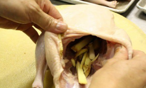 Smoked duck