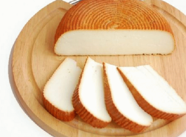 Smoked Adyghe cheese