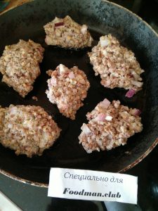 Buckwheat cutlets