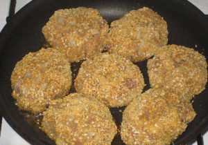 Horse meat cutlets