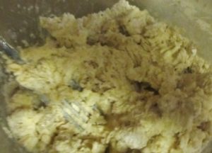 Crumble with Nectarines