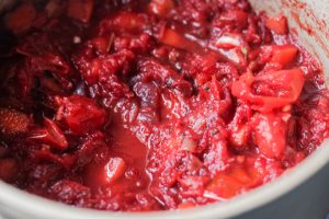 Red pasta sauce