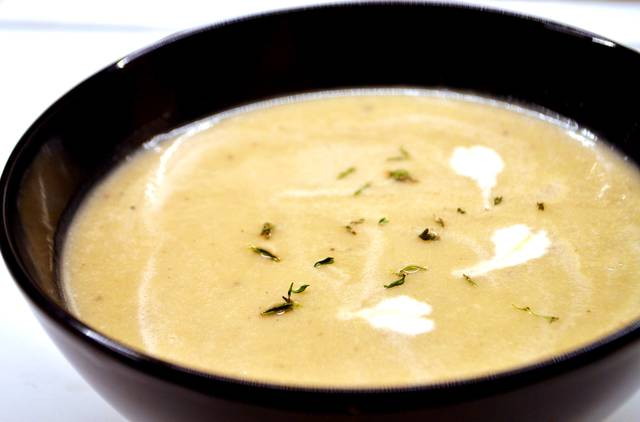 Eggplant Cream Soup