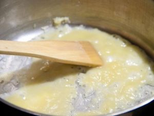 Caraway cream soup