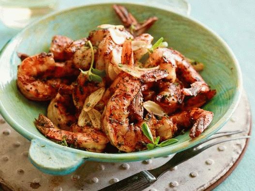 Grilled Shrimp with Garlic