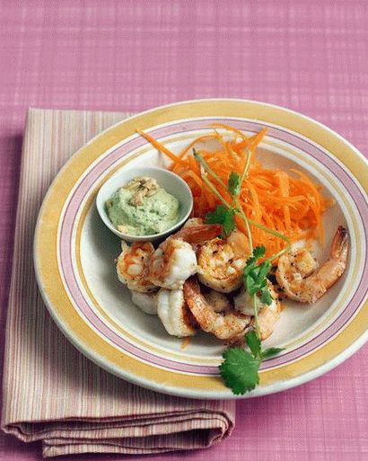 Photo of Shrimp with Curry Sauce