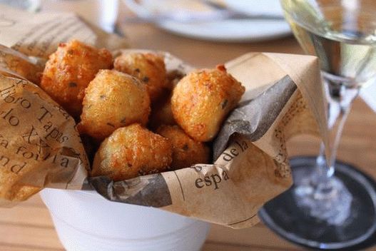 Photo of salted cod croquettes