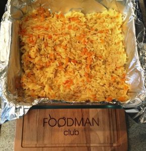 Rabbit with rice