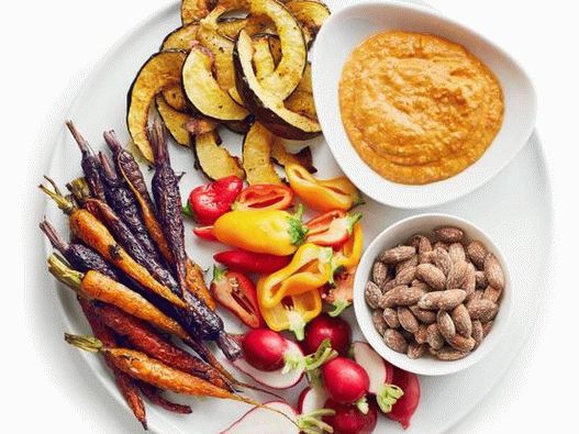 Photo Crude with Romesco Sauce
